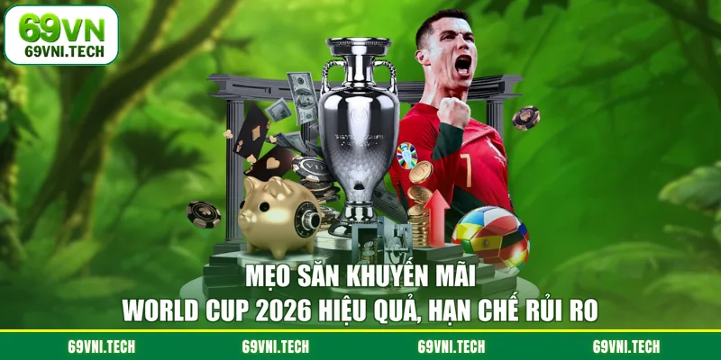 Mẹo săn khuyến mãi World Cup 2026 hiệu quả hạn chế rủi ro